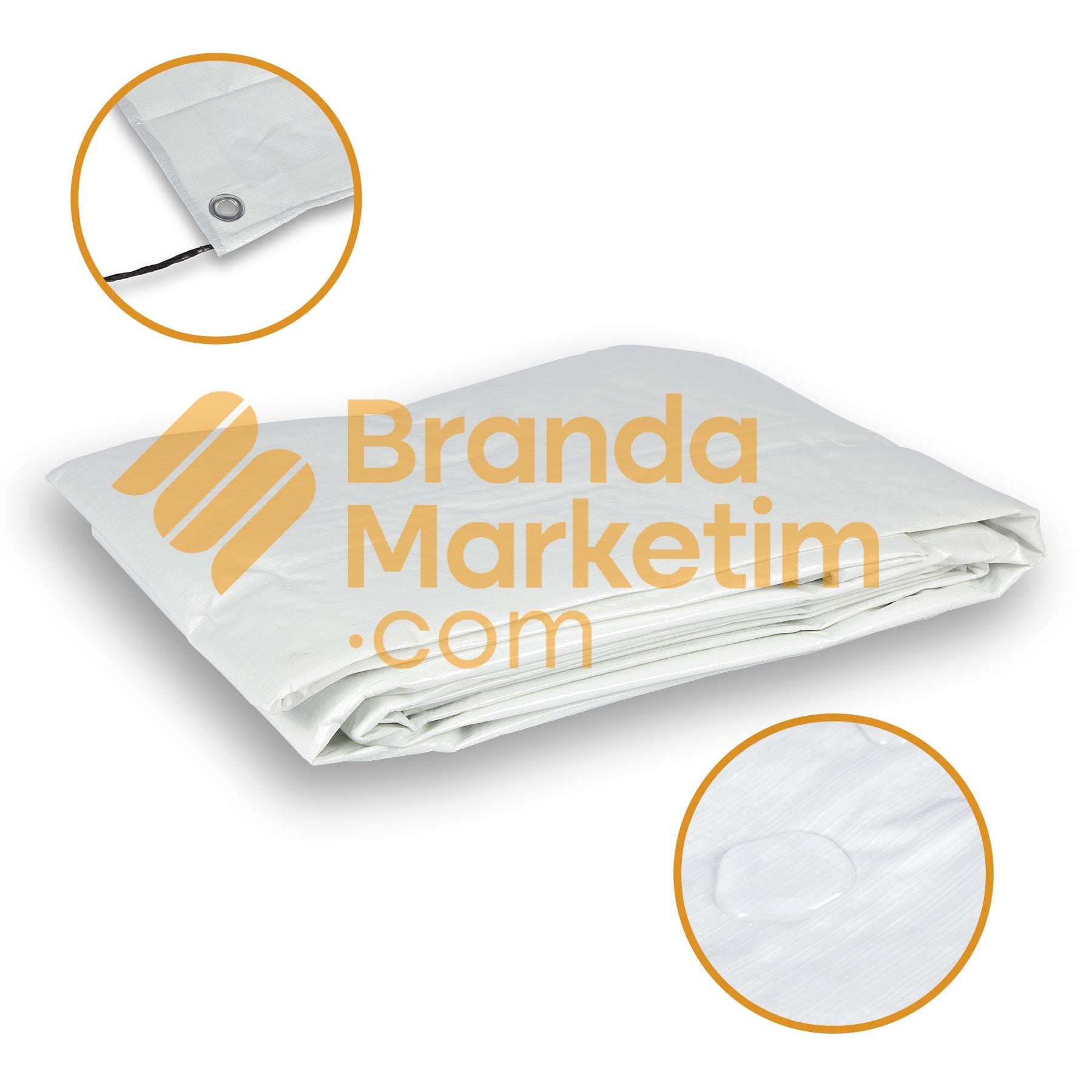 Ready to Use Tarp 4mtx8mt-White