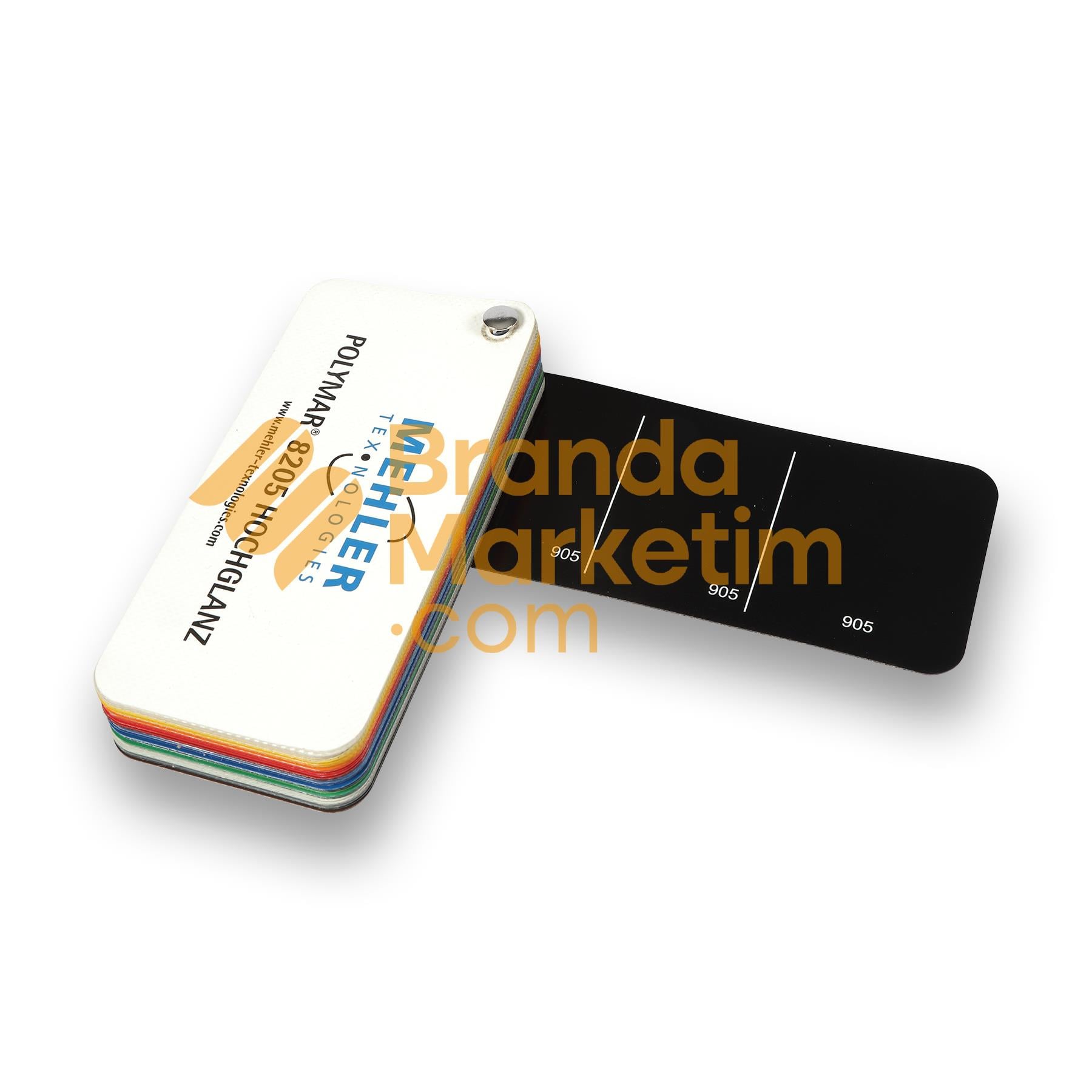 Mehler PVC Tarpaulin Fabric-680 gr/mt2-905 Black