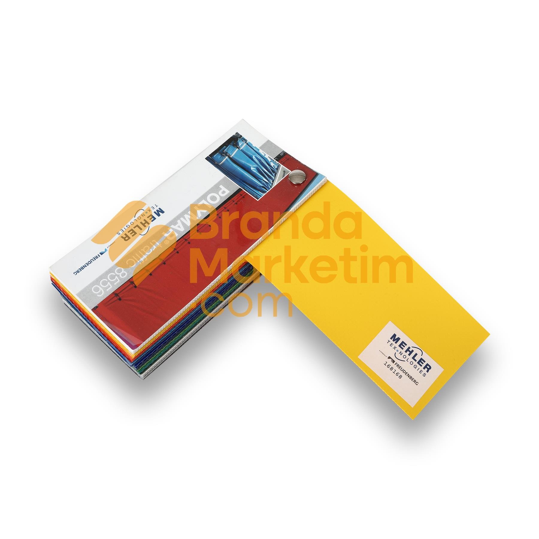 Mehler Polyester Branda Kumaşı- 900 Gr/Mt2-168 Limon Sarı