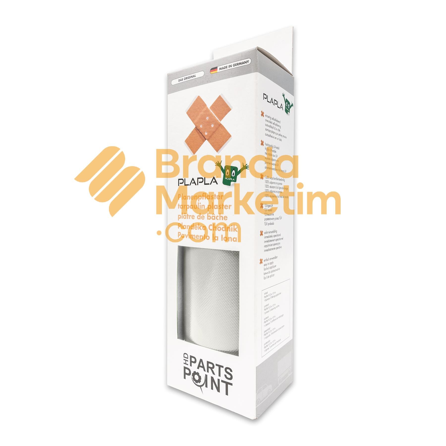 PlaPla Store-Çadır Branda Tamir Seti-Beyaz Ral 9010