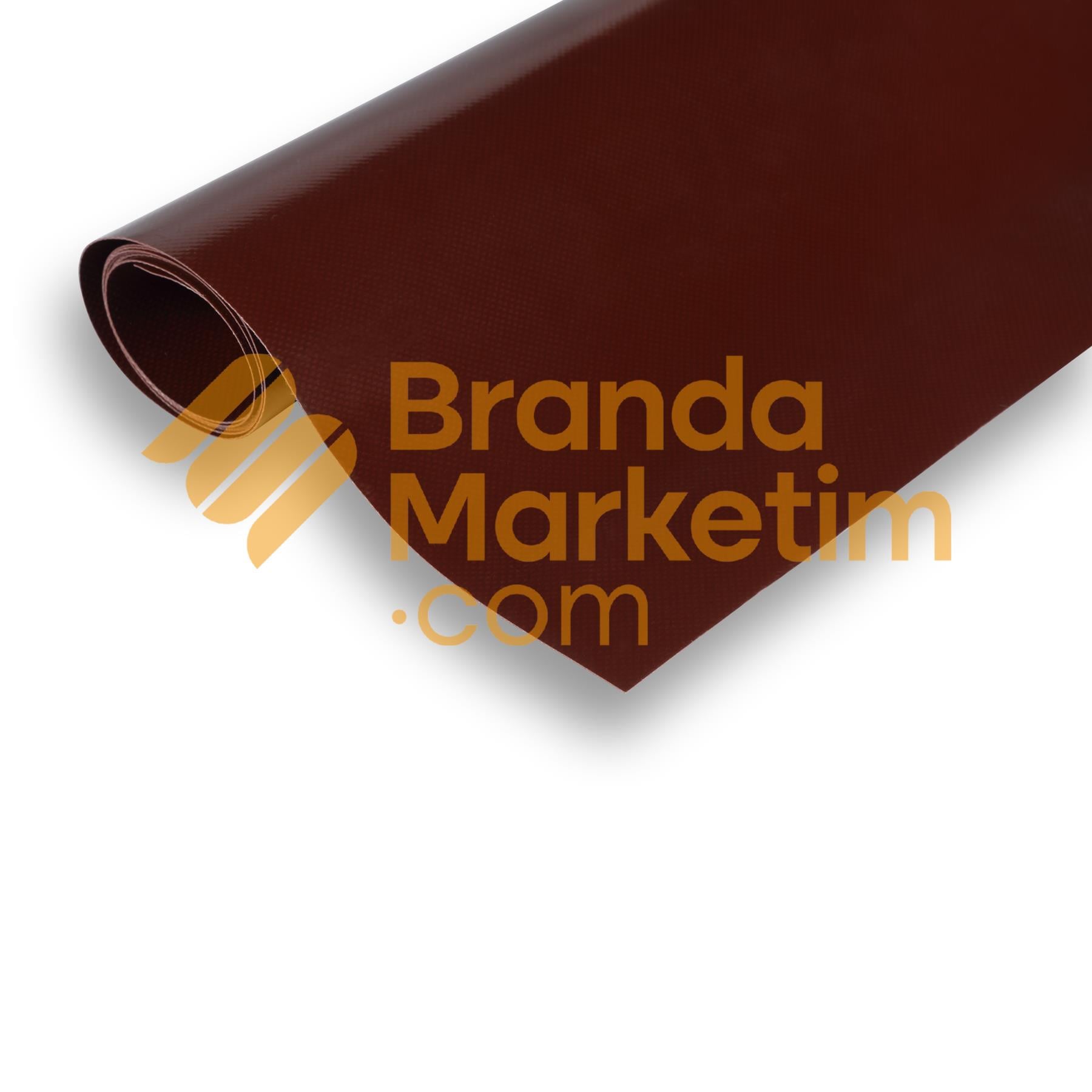 Polyester Branda Kumaşı-440 Gr/Mt2-Bordo (140 Cm En)