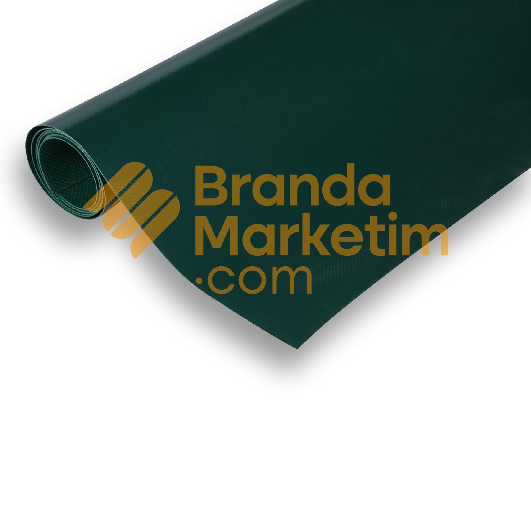 PVC Tarpaulin Fabric-650 gr/mt2-Dark Green (150 cm width)