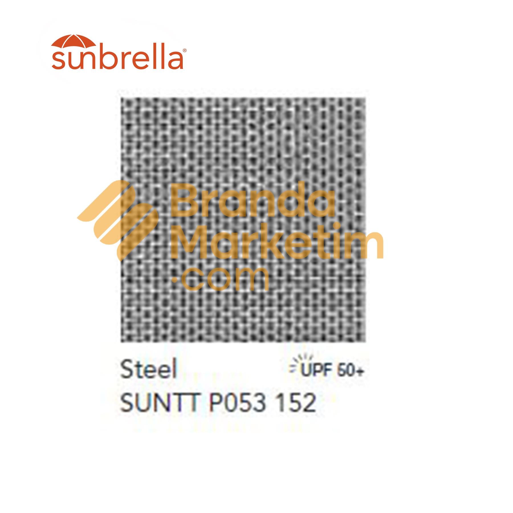 SUNBRELLA PLUS STEEL-P053