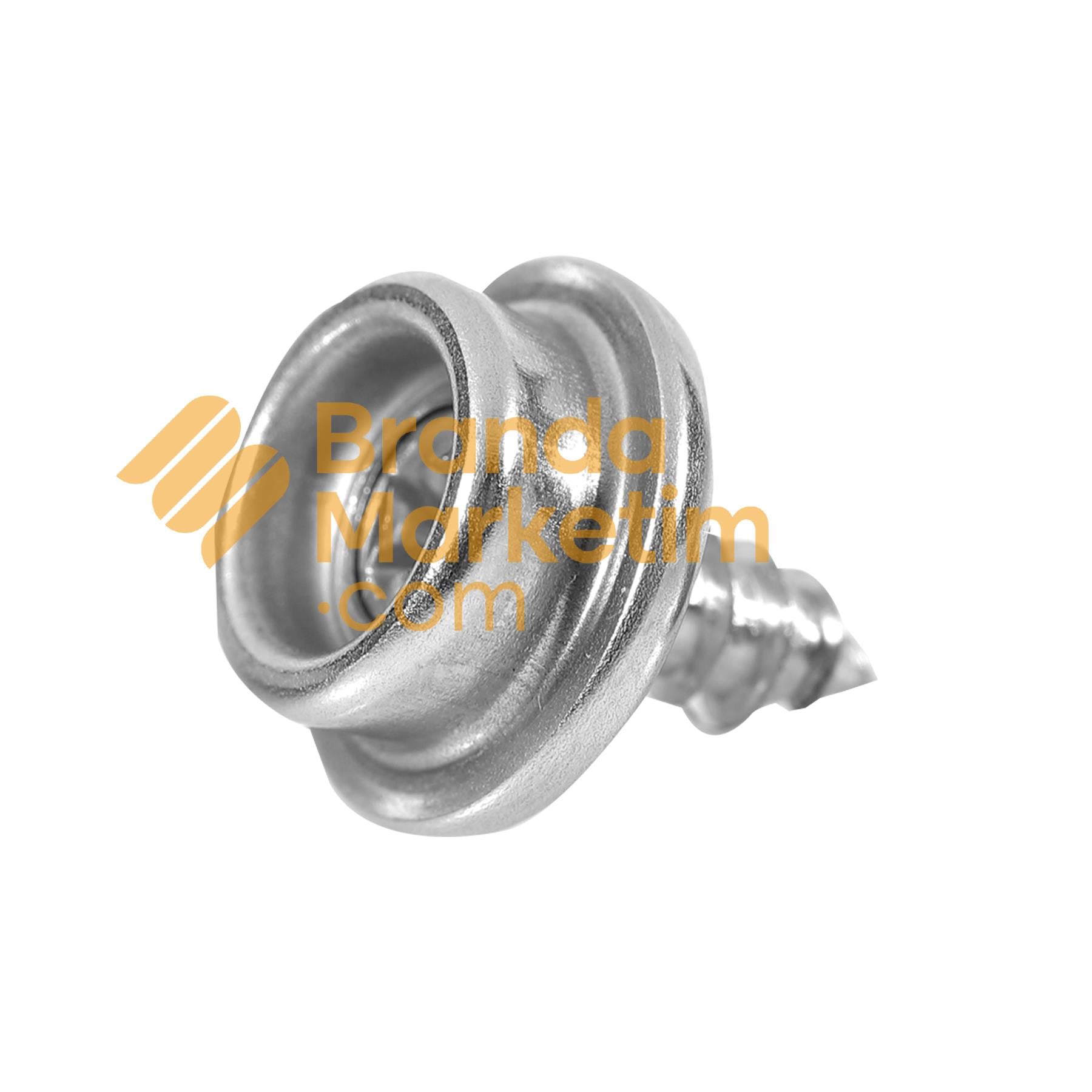 Tekne Brandası Çıtçıt Vidası 10 mm - 10 Adet