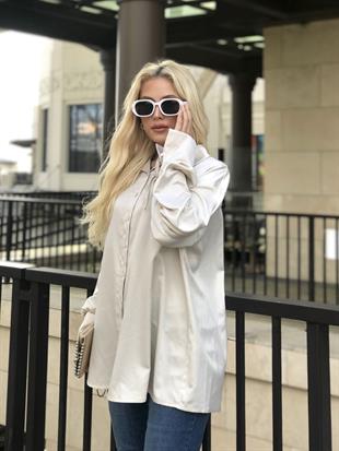 Alara Saten Gömlek Taş