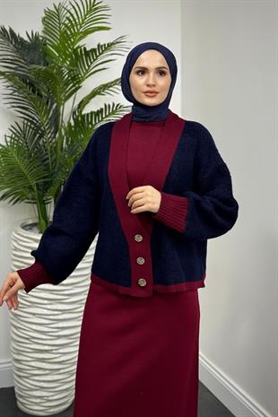 Alonso Hırka Takım  Bordo