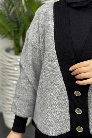 Alonso Hırka Takım Gri