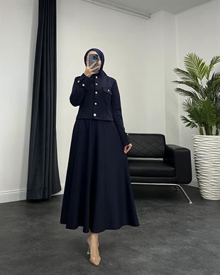 Angie Scuba Takım Lacivert