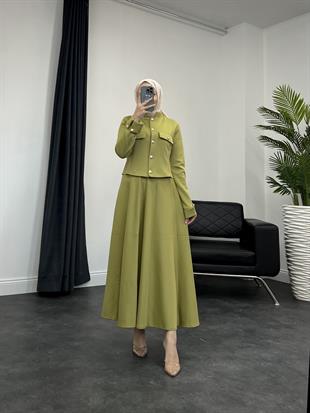 Angie Scuba Takım YağYeşili