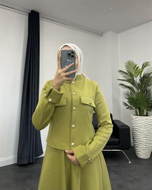 Angie Scuba Takım YağYeşili