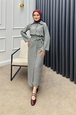 Anvelop Eteklı Takım Gri