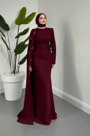 Aurelia Balık Kesim Krep Abiye Vişne Çürüğü