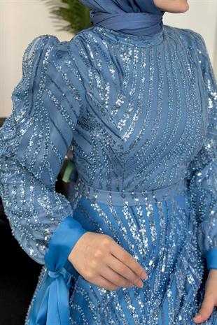 Austin Payet Abiye Mavi