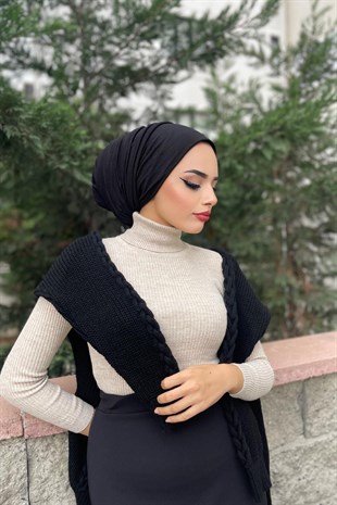 Balıkçı Triko Kazak Bej