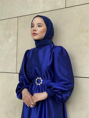 Balon Kol Saten Abiye Saks