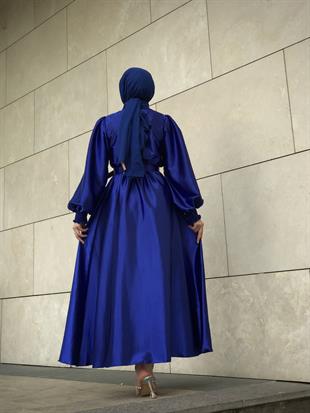 Balon Kol Saten Abiye Saks