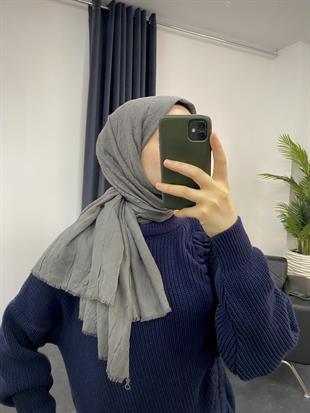 Bambu Şal Gri