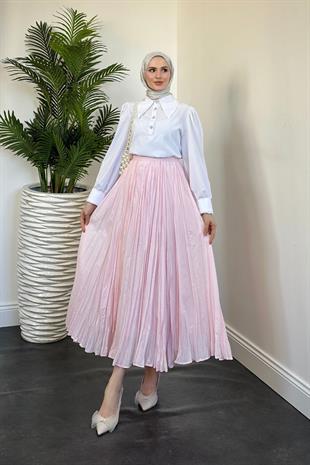 Begonya Vual Etek Pembe