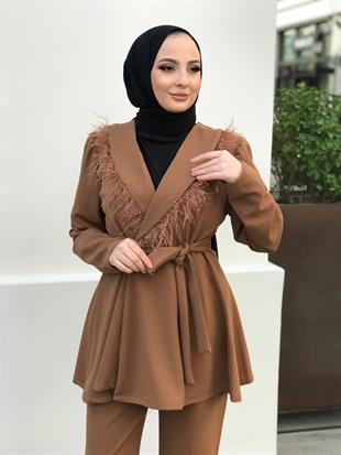 Bella Takım Kahverengi