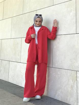 Berry Keten Takım Kırmızı