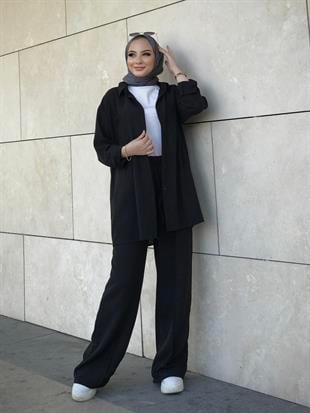 Berry Keten Takım Siyah