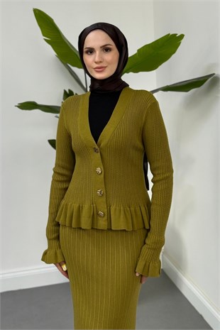 Bonneville İkili Etek Takım Yağ Yeşili