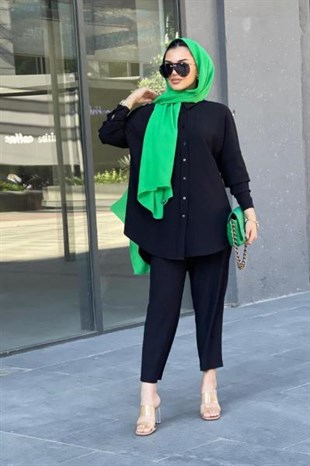 Bürümcük İkili Takım Siyah