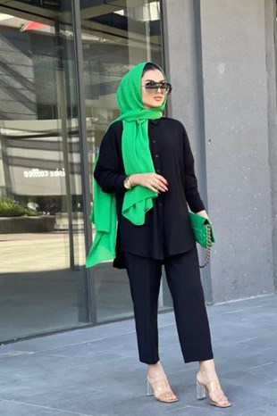 Bürümcük İkili Takım Siyah
