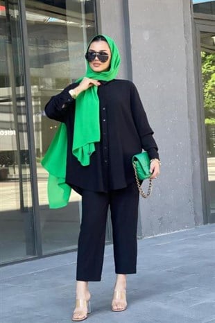 Bürümcük İkili Takım Siyah