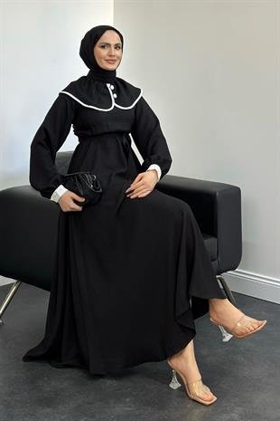 Çalıkuşu Elbise Siyah
