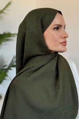 Cielo Desenli Şal Haki