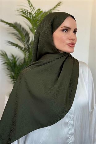 Cielo Desenli Şal Haki