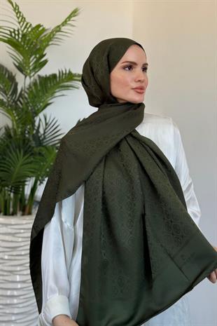 Cielo Desenli Şal Haki