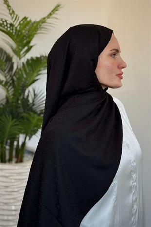 Cielo Desenli Şal Siyah