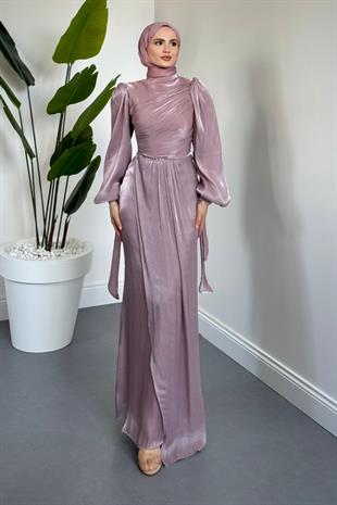 Cleane Beli Taşlı Ja Jan Abiye Pudra