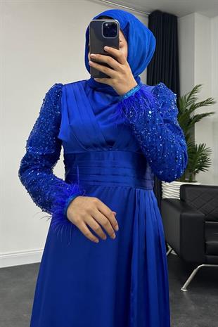 Doğa Saten Abiye Saks