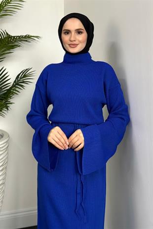 Dora Triko Elbise Saks