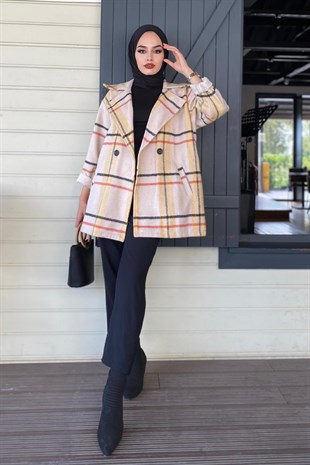 Düz Kaşe Kaban SütlüKahve