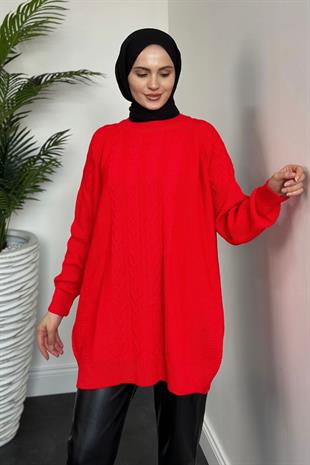 Ester Örgü Desen Kazak Nar Çiçeği