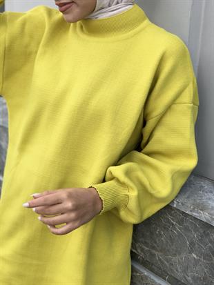 Firuze Triko Takım Yağ Yeşili