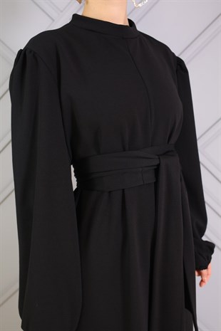 Geniş Paça Tulum Siyah