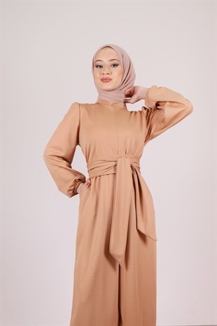 Geniş Paça Tulum Vizon