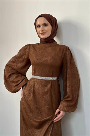 Hannah Beli Taşlı Abiye Taba