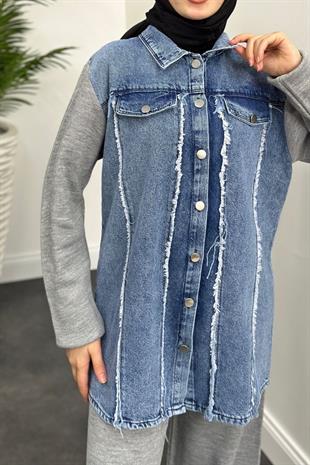 Henna Triko Takım Gri