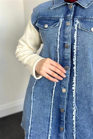 Henna Triko Takım Krem