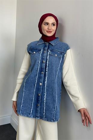 Henna Triko Takım Krem