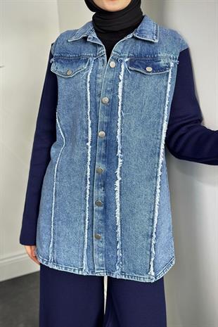 Henna Triko Takım Lacivert