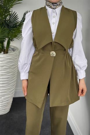 İlay Yelek Takım Haki