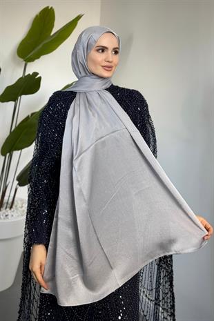 Jan Jan Abiye Şal Gümüş