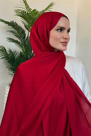 Jan Jan Abiye Şal Kırmızı